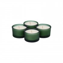 Набор ароматических свечей Sento, зелёный