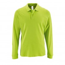 Рубашка поло с длинным рукавом PERFECT LSL MEN, мужская, зеленое яблоко