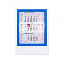 Настольный календарь Акцент на 2 года, синий