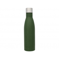 Вакуумная бутылка Vasa в крапинку, зеленая