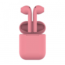 Наушники беспроводные с зарядным боксом TWS AIR SOFT, мятные