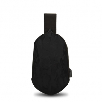 Сумка на плечо Xiaomi Tajezzo Beaborn Polyhedron Chest Bag, черный меланж