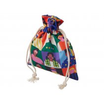 Мешочек подарочный средний с возможностью полноцветной печати