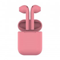 Наушники беспроводные с зарядным боксом TWS AIR SOFT, мятные