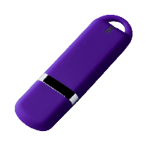 Флешка MIRAX SOFT, синяя Флешка MIRAX SOFT, синяя