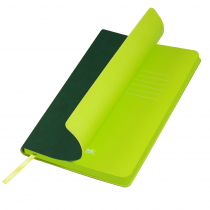 Ежедневник Latte, оранжевый с коричневым