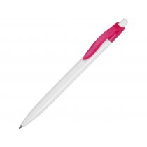 Ручка пластиковая шариковая Какаду, ярко-розовая