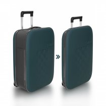 Чемодан складной Rollink Vega II, темно-бирюзовый