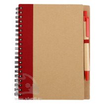 Блокнот А6 Priestly с ручкой, синий