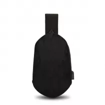 Сумка на плечо Xiaomi Tajezzo Beaborn Polyhedron Chest Bag, черный меланж