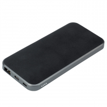 Внешний аккумулятор In Velour, 10000 mah, бирюзовый Внешний аккумулятор In Velour, 10000 mah, бирюзовый
