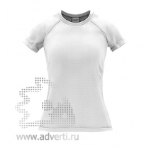 Футболка под сублимацию Stan Print W, женская, лазурная