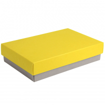 Коробка подарочная CRAFT BOX, желтая