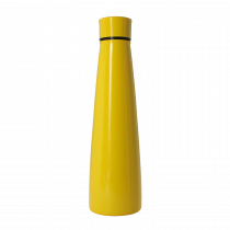 Термобутылка для напитков N-shape, желтая