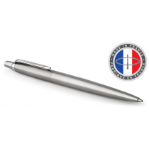Ручка шариковая Parker Jotter Core Stainless Steel CT, серебристые детали Ручка шариковая Parker Jotter Core Stainless Steel CT, серебристые детали