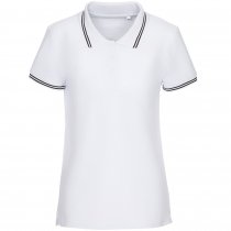 Рубашка поло женская Virma Stripes Lady, ярко-синяя