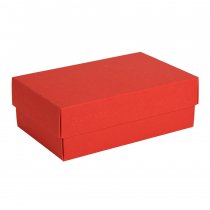 Коробка картонная, COLOR, красная