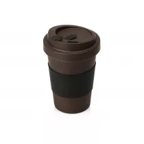 Стакан из кофе с силиконовой манжетой Latte Стакан из кофе с силиконовой манжетой Latte