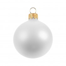 Елочный шар Gala Matt в коробке, 6 см, красный