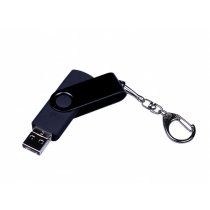 Флешка Double Color, оранжевая