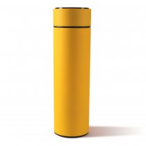 Термос MARK LED soft touch, черный