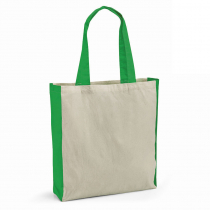 Сумка из 100% хлопка BAZAR, оранжевая