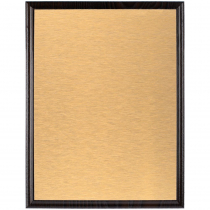 Плакетка Plaque, большая, венге с серебристой пластиной