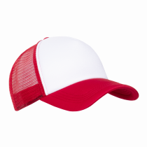 Бейсболка Stan Trucker, бело-черная