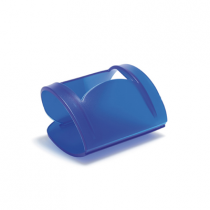 Подставка под визитки, красная