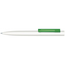 Шариковая ручка Headliner Polished Basic, белая с зелёным