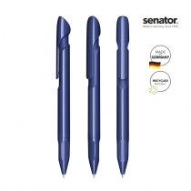 Шариковая ручка Evoxx Polished Recycled, тёмно-синяя