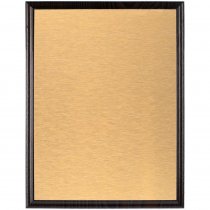 Плакетка Plaque, большая, венге с серебристой пластиной