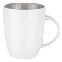 Кружка Elite Inside, белая с оранжевым