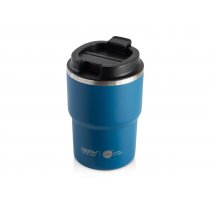 Вакуумная термокружка с керамическим покрытием Coffee Express, синяя