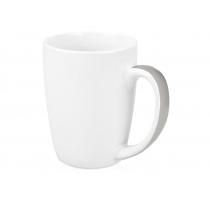 Кружка Good Day с цветной полосой на ручке-голубой