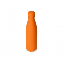 Вакуумная термобутылка Vacuum bottle C1, soft touch, оранжевая