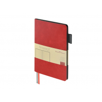 Блокнот А5 Boston, синий с голубым