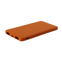 Внешний аккумулятор Bplanner Power 1 ST, софт-тач, оранжевый