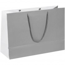 Пакет бумажный Bicolor, белый с черным