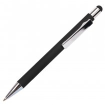 Ручка шариковая FACTOR TOUCH со стилусом, серая Ручка шариковая FACTOR TOUCH со стилусом, серая