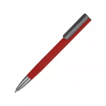 Ручка шариковая Insomnia soft-touch с зеркальным слоем, красная Ручка шариковая Insomnia soft-touch с зеркальным слоем, красная