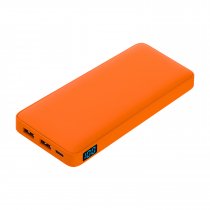 Внешний аккумулятор с подсветкой Ancor Plus 10000, оранжевый 
