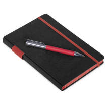 Бизнес блокнот Bossy с ручкой, синий