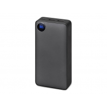 Внешний аккумулятор Mild Pro c быстрой зарядкой QC/PD, металлик soft-touch, 20 000 mAh, серый Внешний аккумулятор Mild Pro c быстрой зарядкой QC/PD, металлик soft-touch, 20 000 mAh, серый