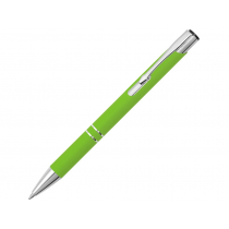 Ручка металлическая шариковая C1 soft-touch, красная