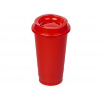 Пластиковый стакан SipGo, красный