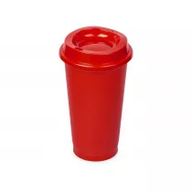 Пластиковый стакан SipGo, красный