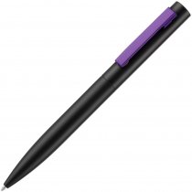 Ручка шариковая Inkolor, черная с желтым