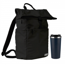 Подарочный набор Palermo Boston, черный с синим