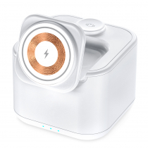 Беспроводная колонка Powerbox 5W с беспроводной зарядкой 15W Беспроводная колонка Powerbox 5W с беспроводной зарядкой 15W